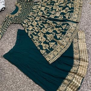 Floor length Lehnga